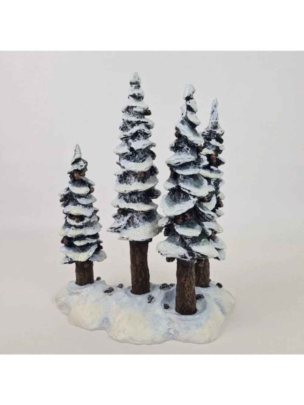 Department 56 Village Pole Pine Tree 4 Cold Cast 5527-1 Christmas Accessories